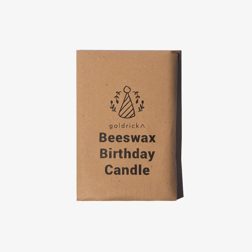 Goldrick Beeswax Birthday Number Candles